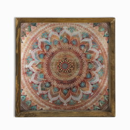 Wallity Cuadro Decorativo Enmarcado en MDF Multicolor MZM249